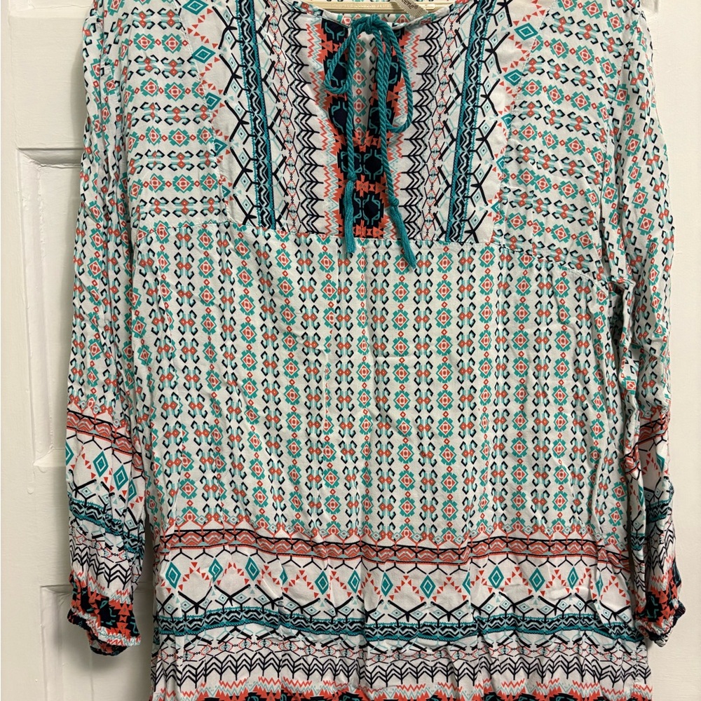 Grand & Greene Multicolor Patterned Blouse